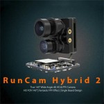 RunCam Hybrid 2 Upgraded 4K FPV and HD Recording Camera With Dual Lens FOV 145 Angle Phoenix 2 Analog Sensor 128G DIY